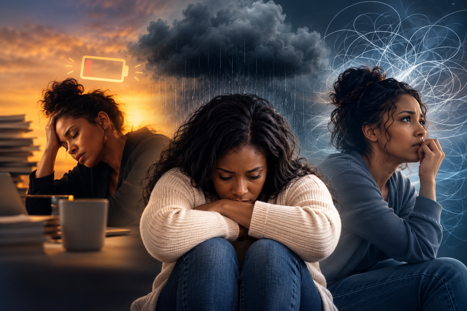 Burnout vs. Depression vs. Anxiety: What's Really Going On?