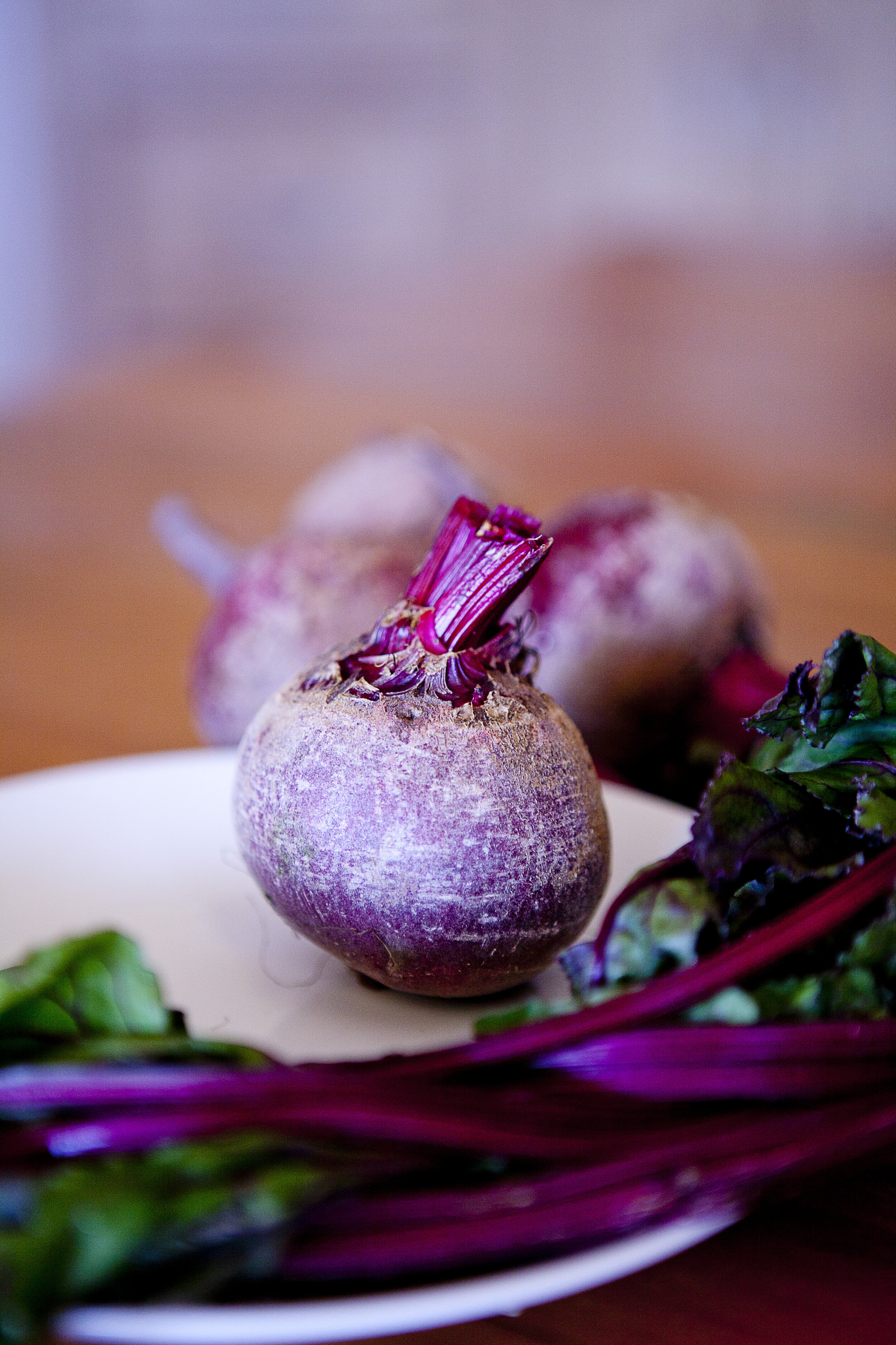 roast beetroot + carrot w dill + tahini yoghurt
