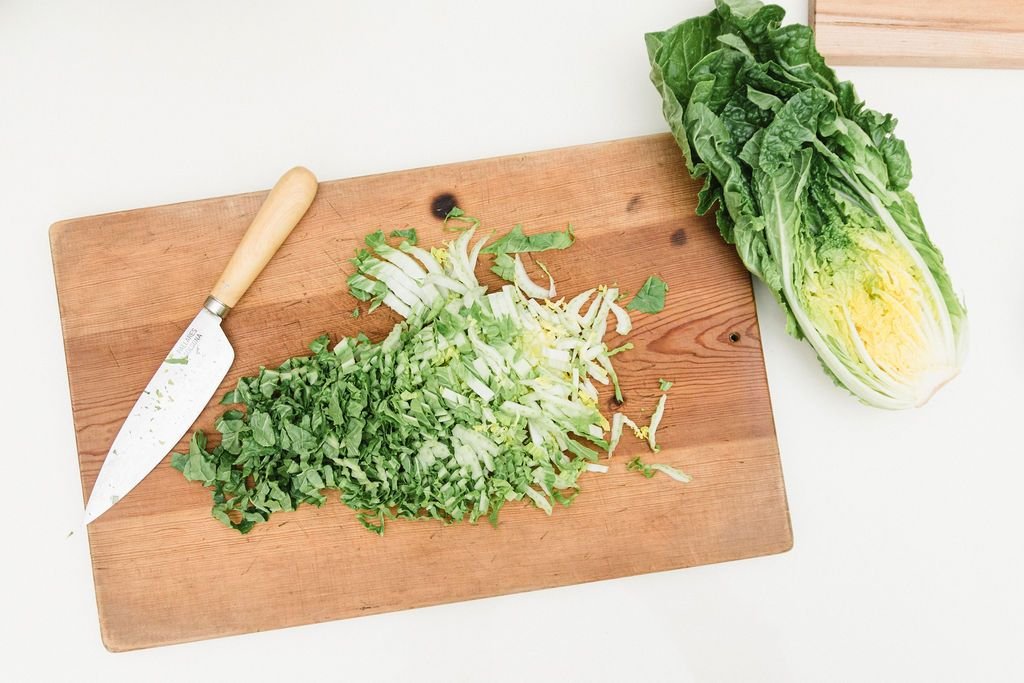 How to Shred Lettuce in a Food Processor, Shredded Lettuce