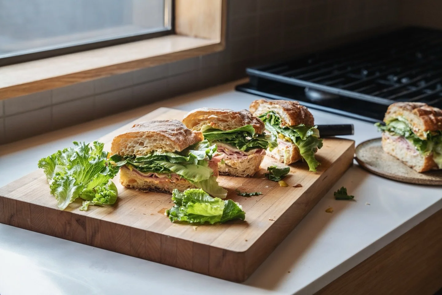 One of our favorite ways to use our new Supreme Leaf lettuce is in a hot sandwich! The leaves are heat resistant up to 260 degrees, so they won&rsquo;t wilt or melt, and retain their crunch 🔥🥬 

#hitchcockfarms #supremeleaf #sandwich #italiansandwi