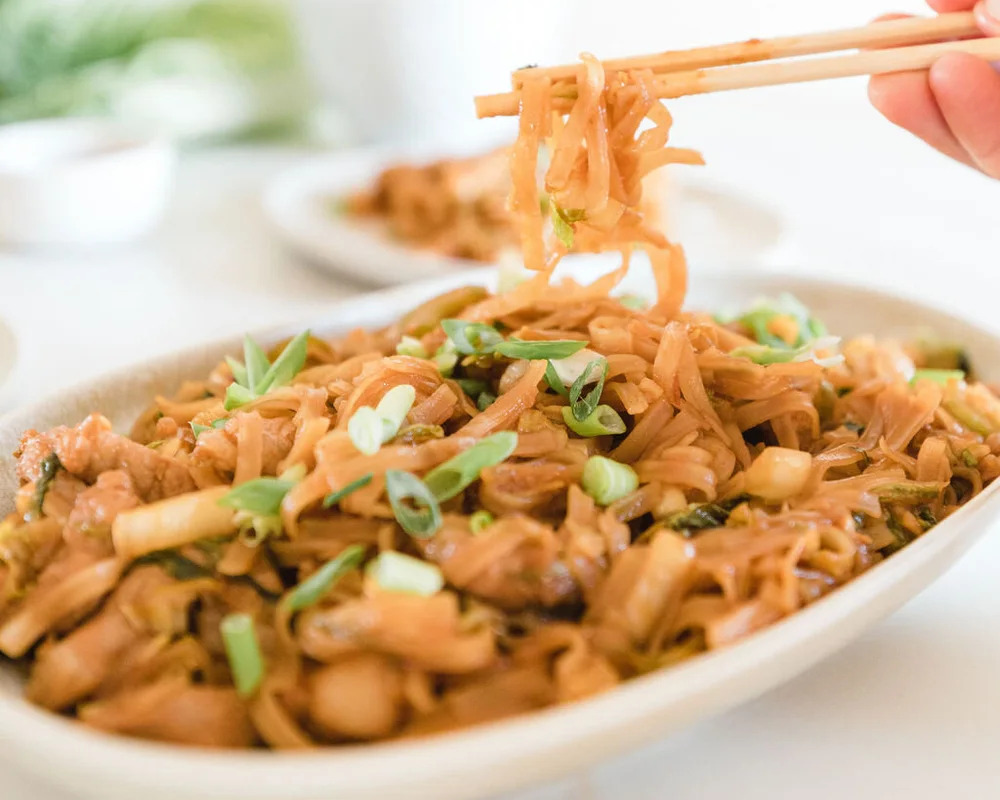 Rice Noodle Stir Fry