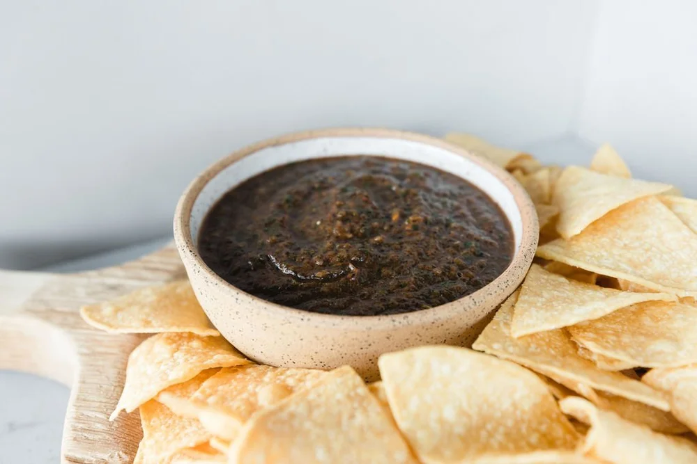 Charred Green Onion Salsa