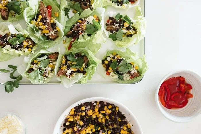 Iceberg Babies Chipotle Steak Lettuce Cups Hitchcock Farms