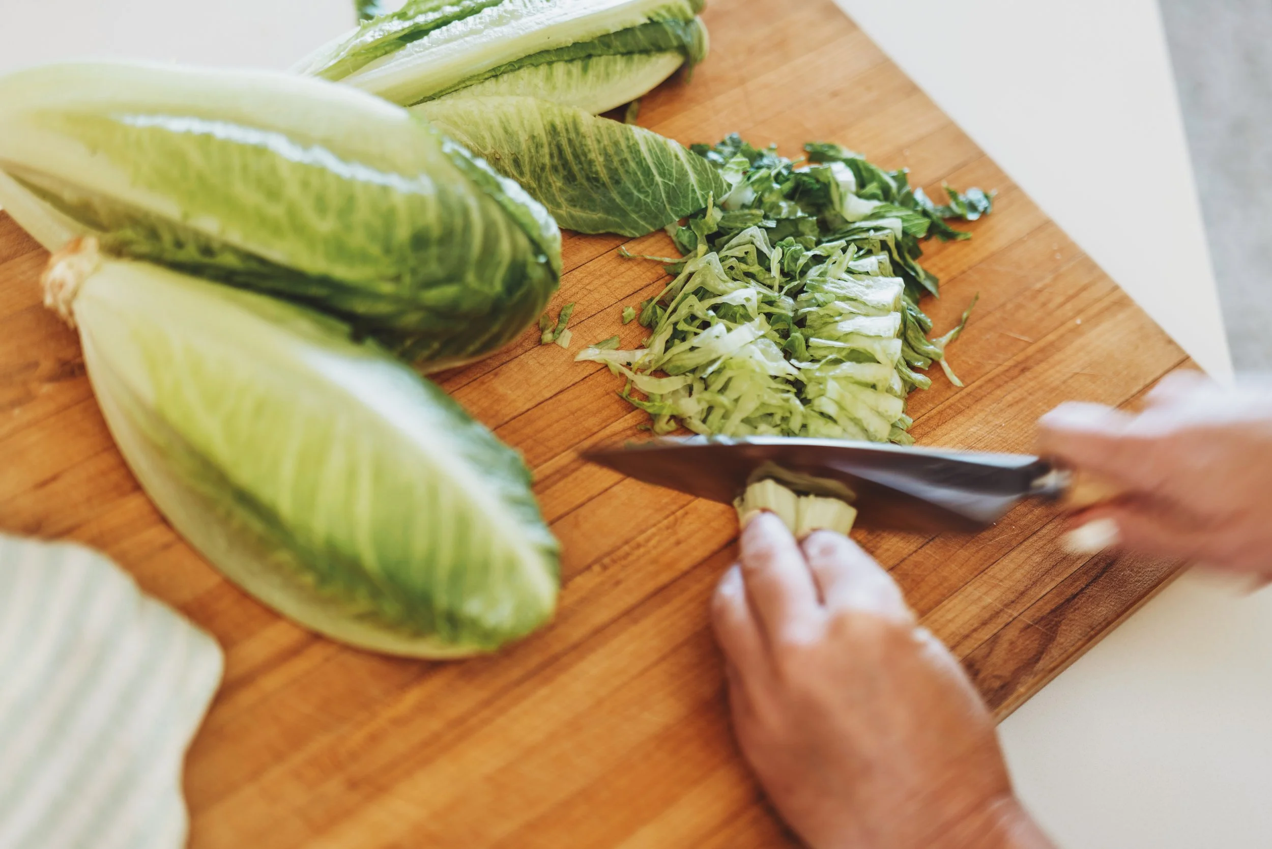 Hitchcock Farms Romaine Hearts in the Kitchen