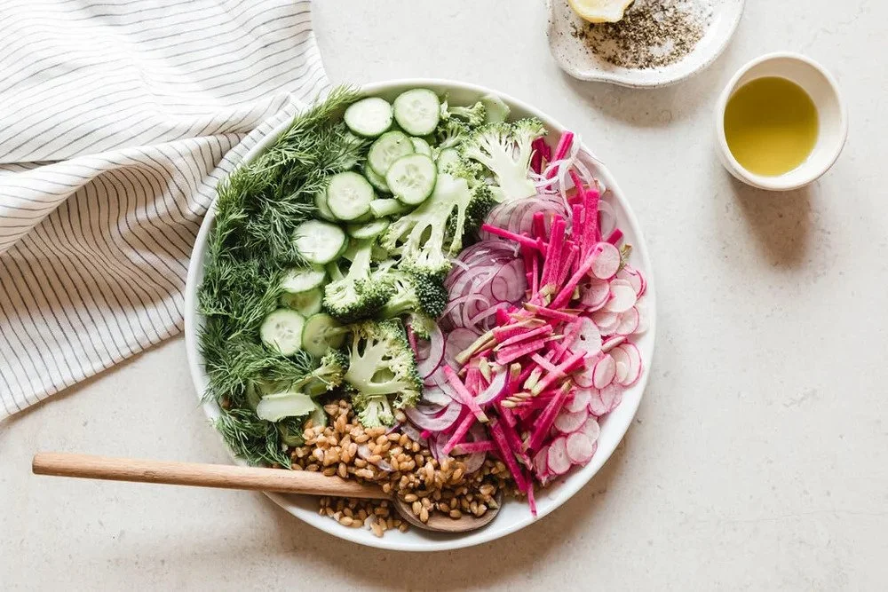 Broccoli & Farro Salad