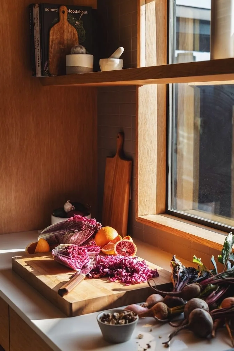 purple napa salad with beets burrata and citrus hitchcock farms recipe