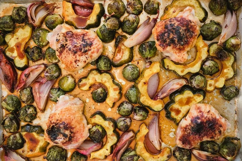 One Sheet Pan Chicken