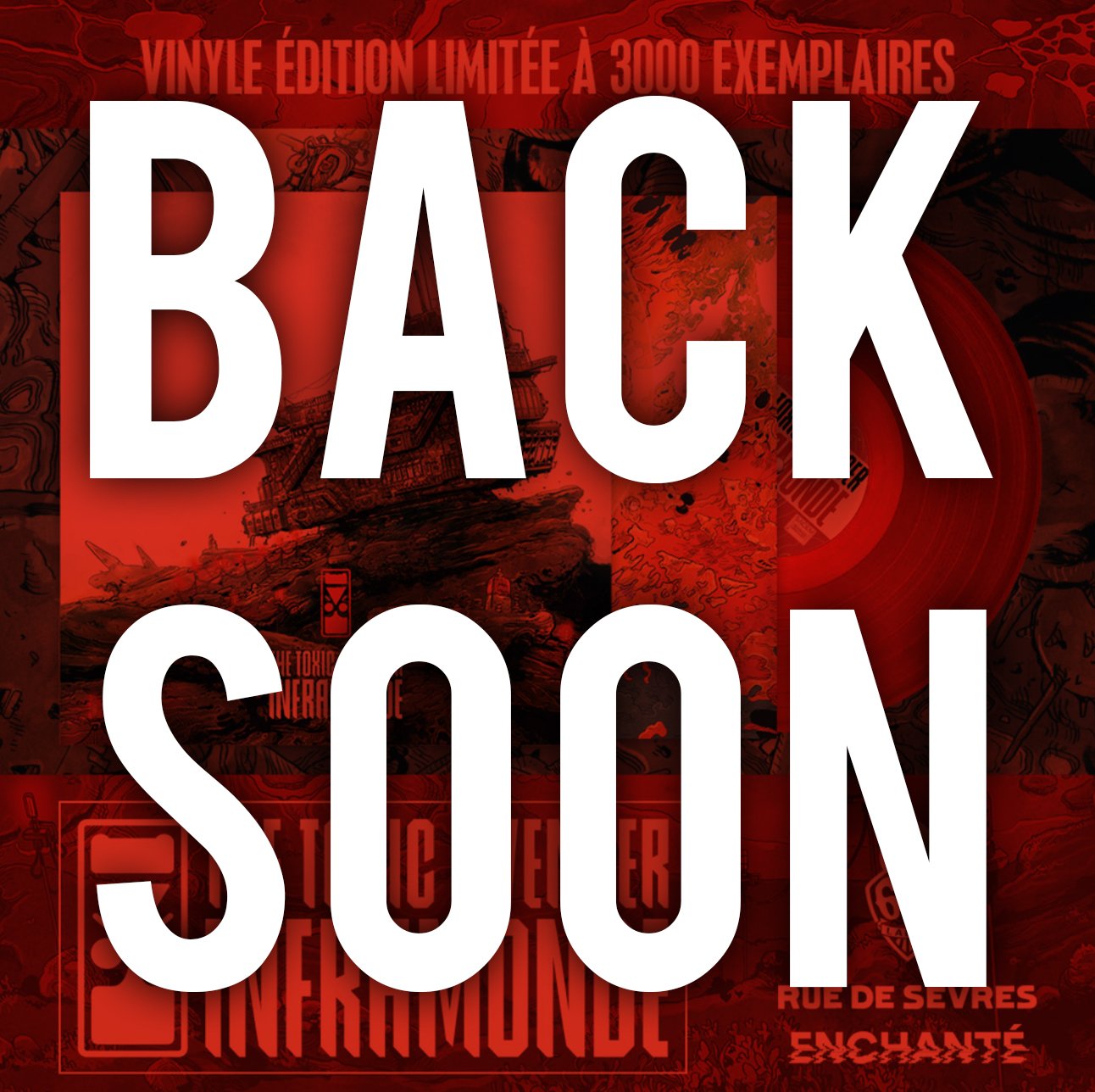 Vinyle INFRAMONDE (B.O. de Silent Jenny) -1 par commande-