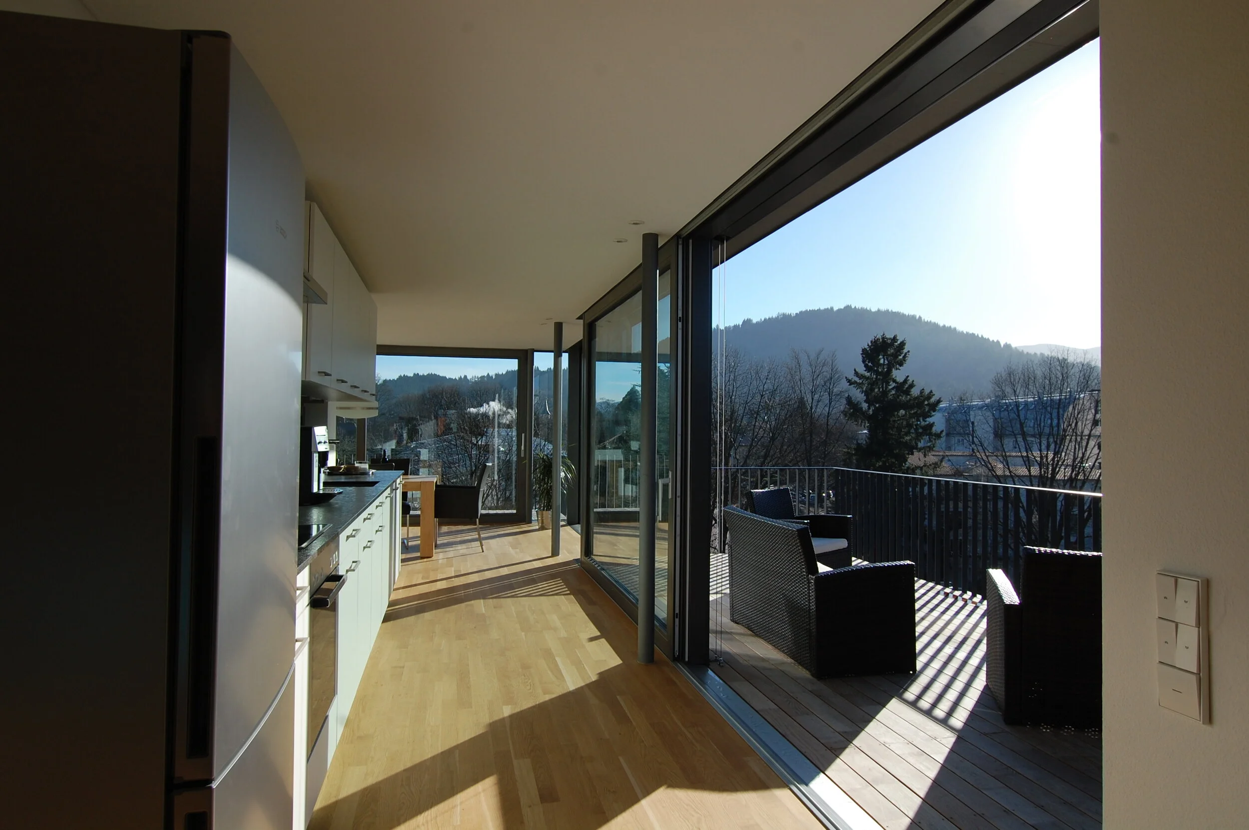 Dacherweiterung Mehrfamilienhaus, Freiburg