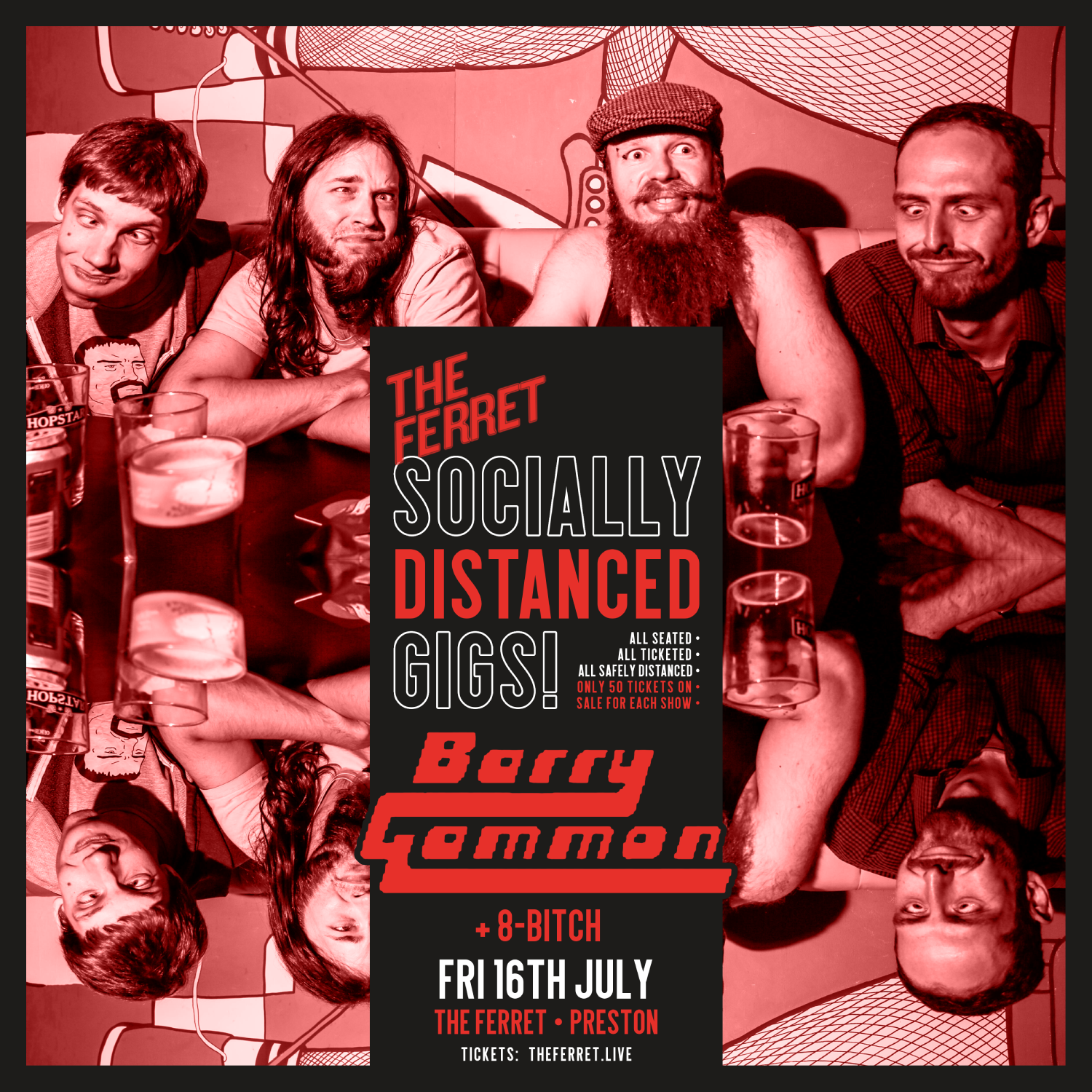 Barry Gammon + 8-Bitch - Socially Distanced Gig
