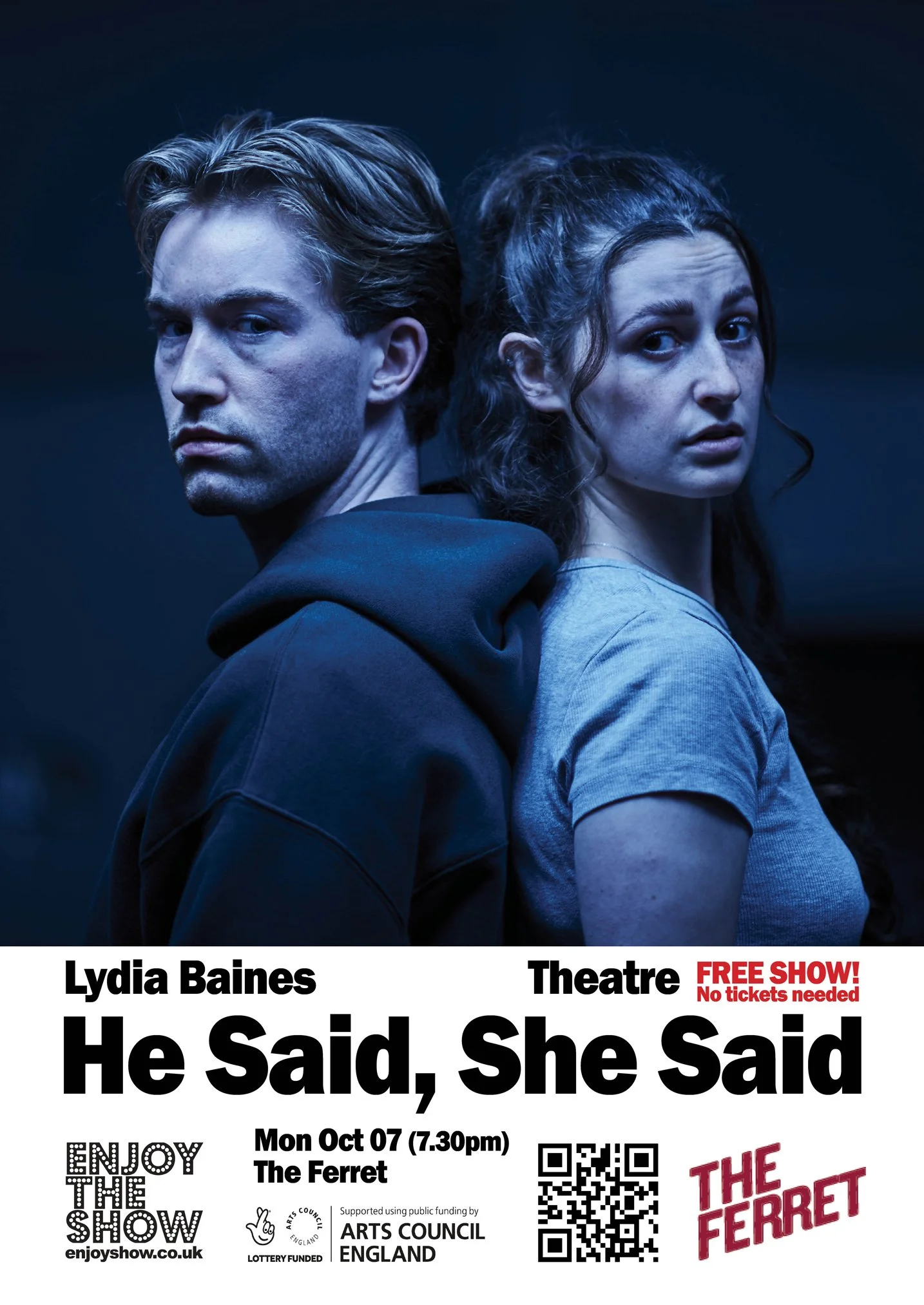 Lancashire Fringe: He Said, She Said by Lydia Baines