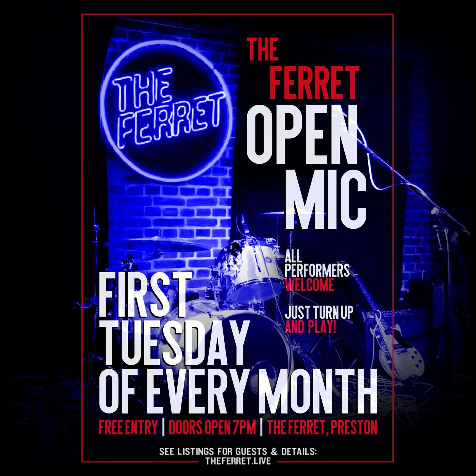 THE FERRET OPEN MIC With Jamie Brewer