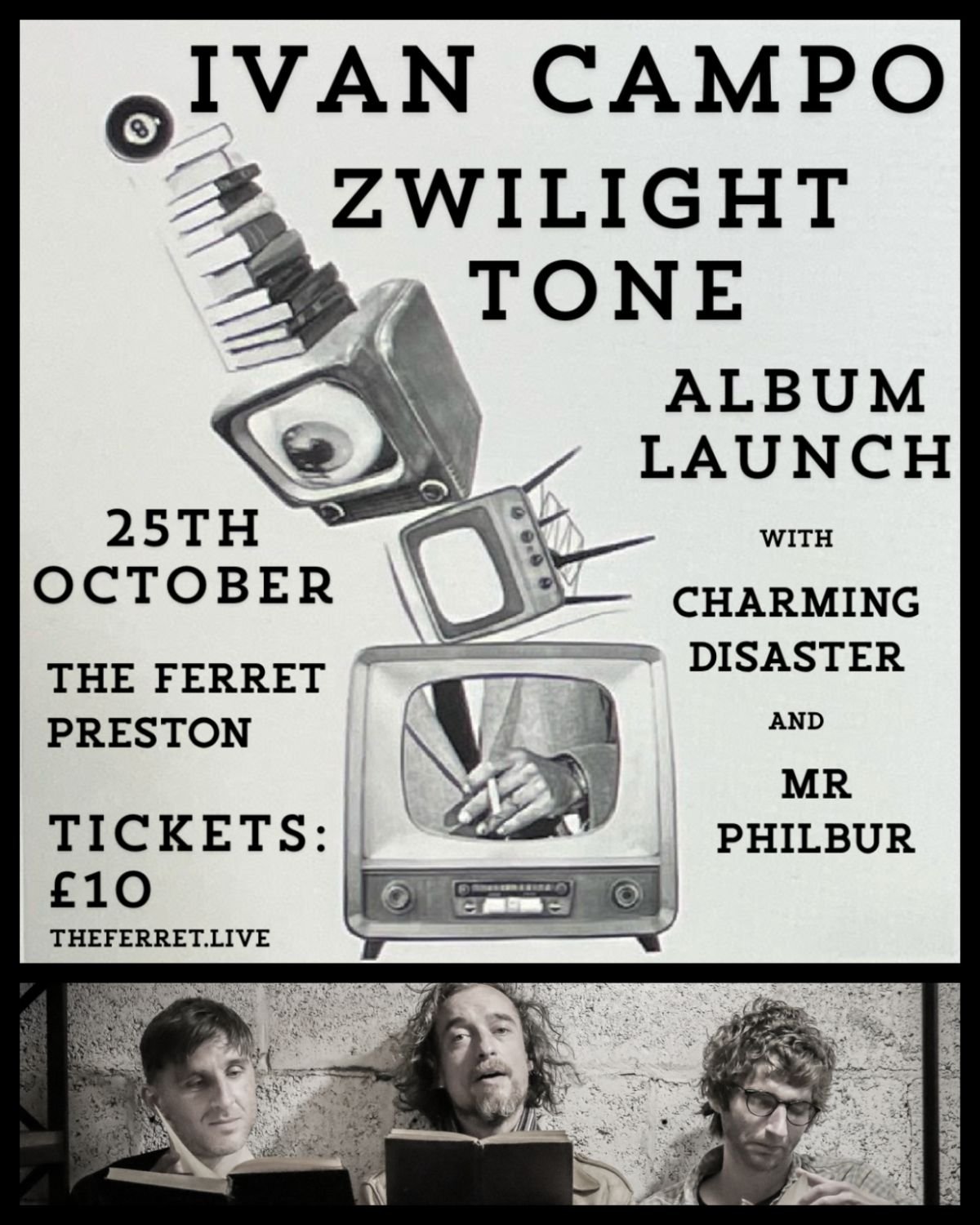 Ivan Campo - Zwilight Tone Album Launch with Charming Disaster + Mr Philbur 
