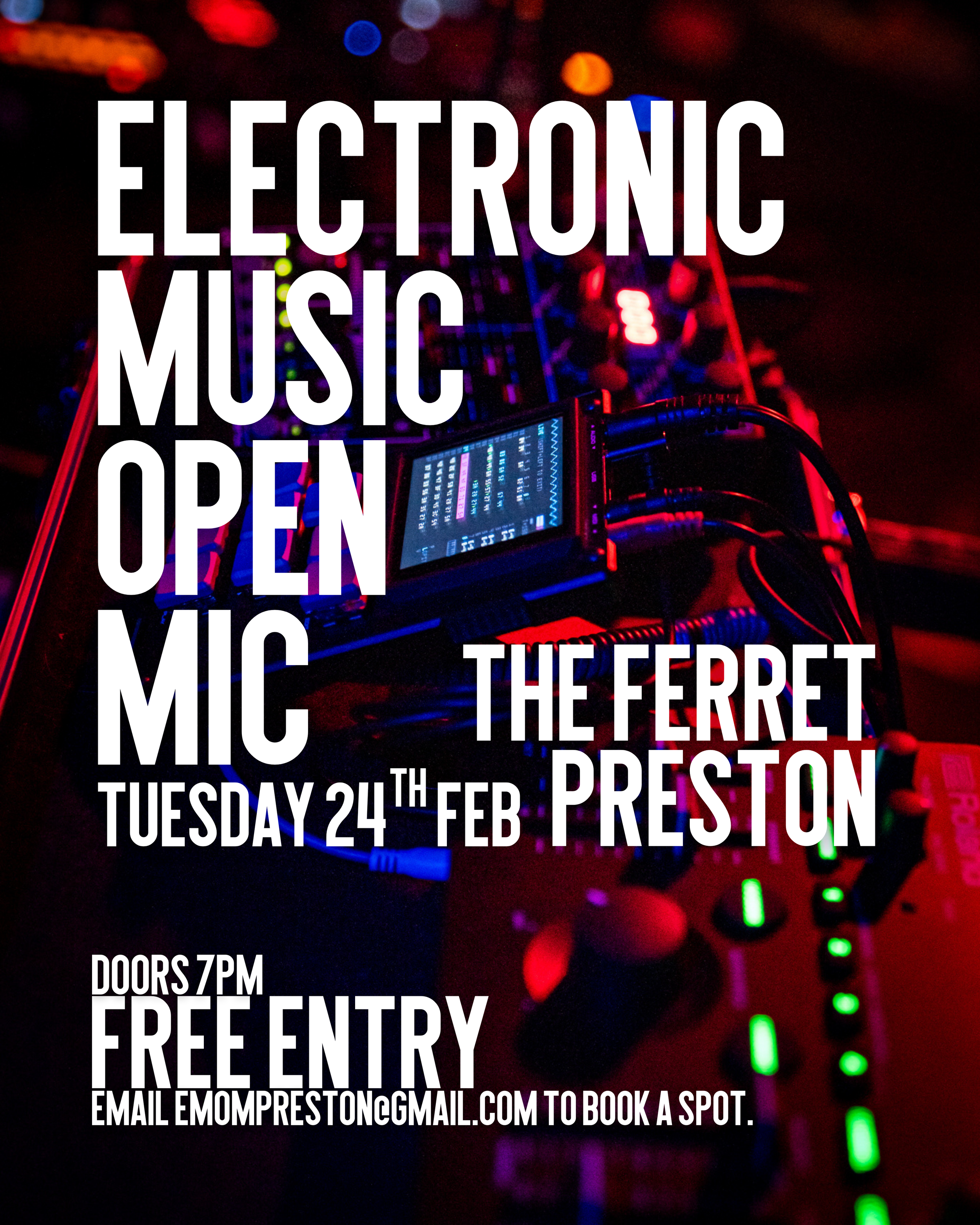 Electronic Music Open Mic