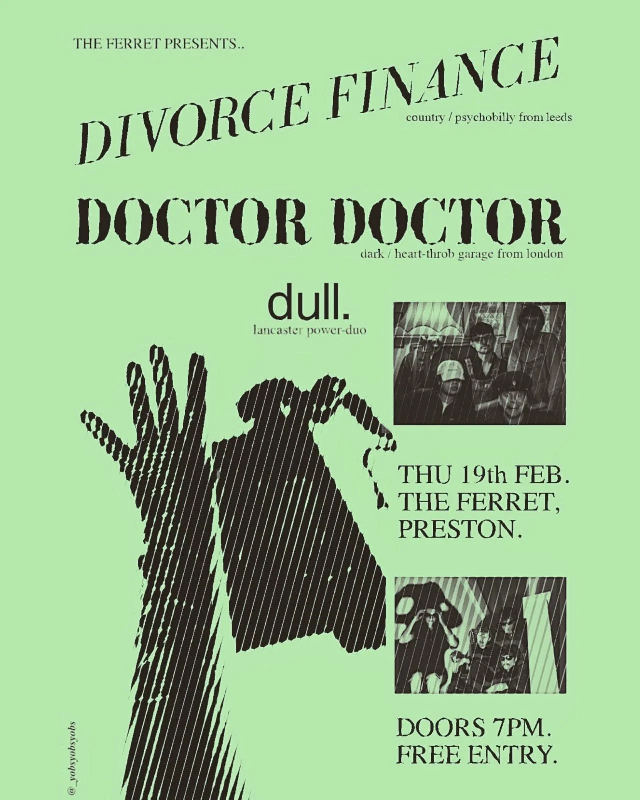 Divorce Finance + Doctor Doctor + dull.