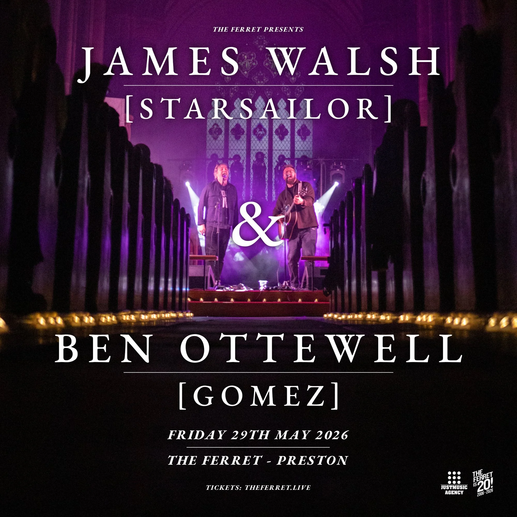 James Walsh (Starsailor) &amp; Ben Ottewell (Gomez)