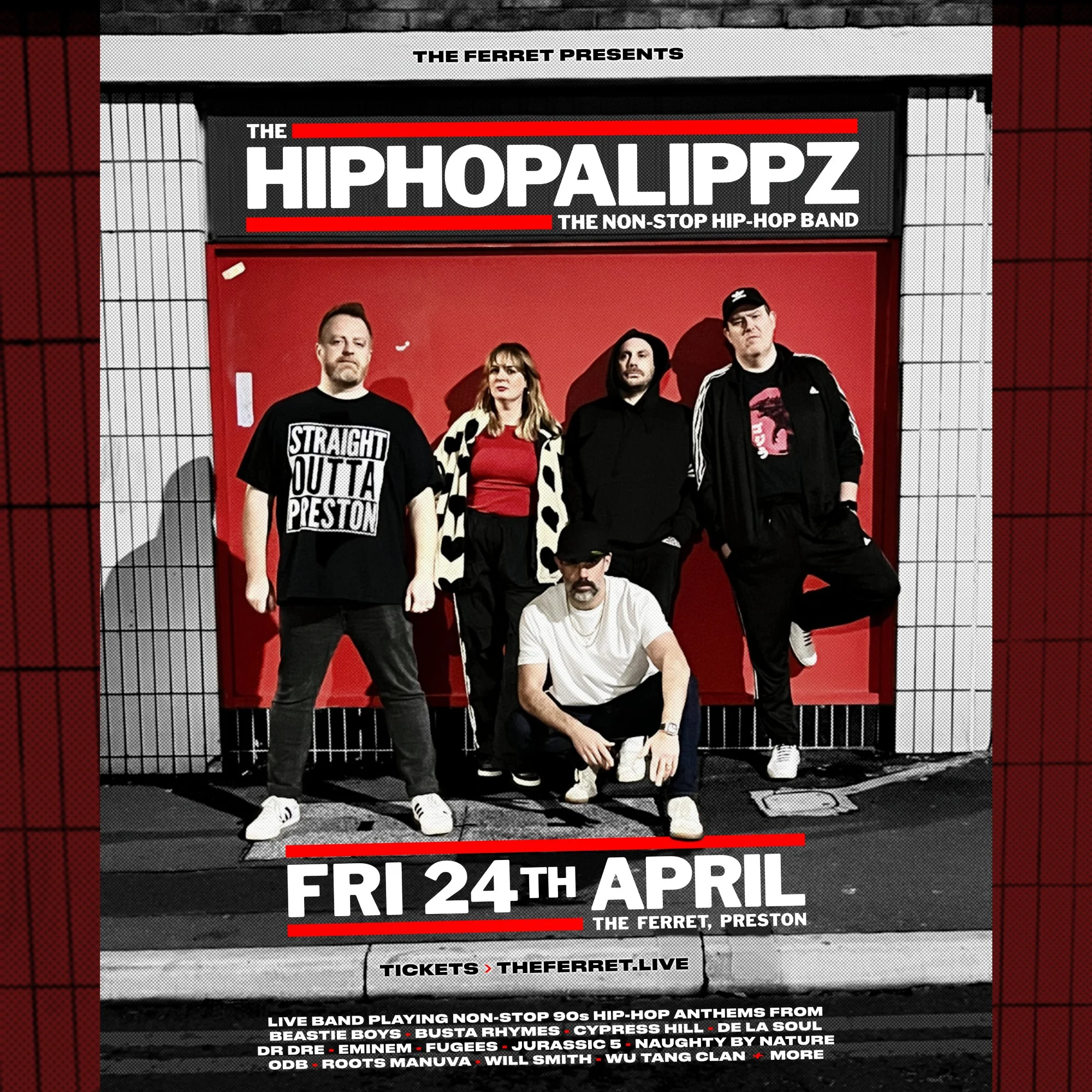 The Hiphopalippz - The Non-Stop Hip-Hop Band