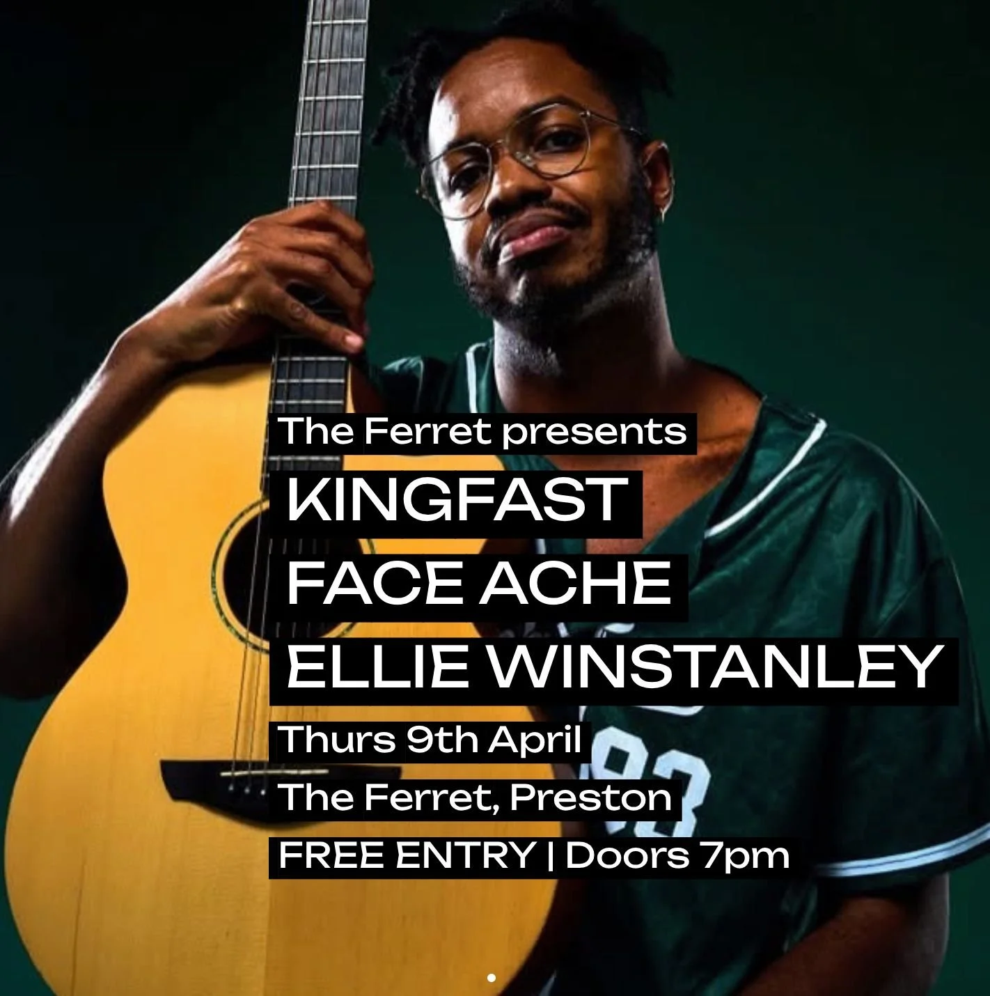 Kingfast + Face Ache + Ellie Winstanley