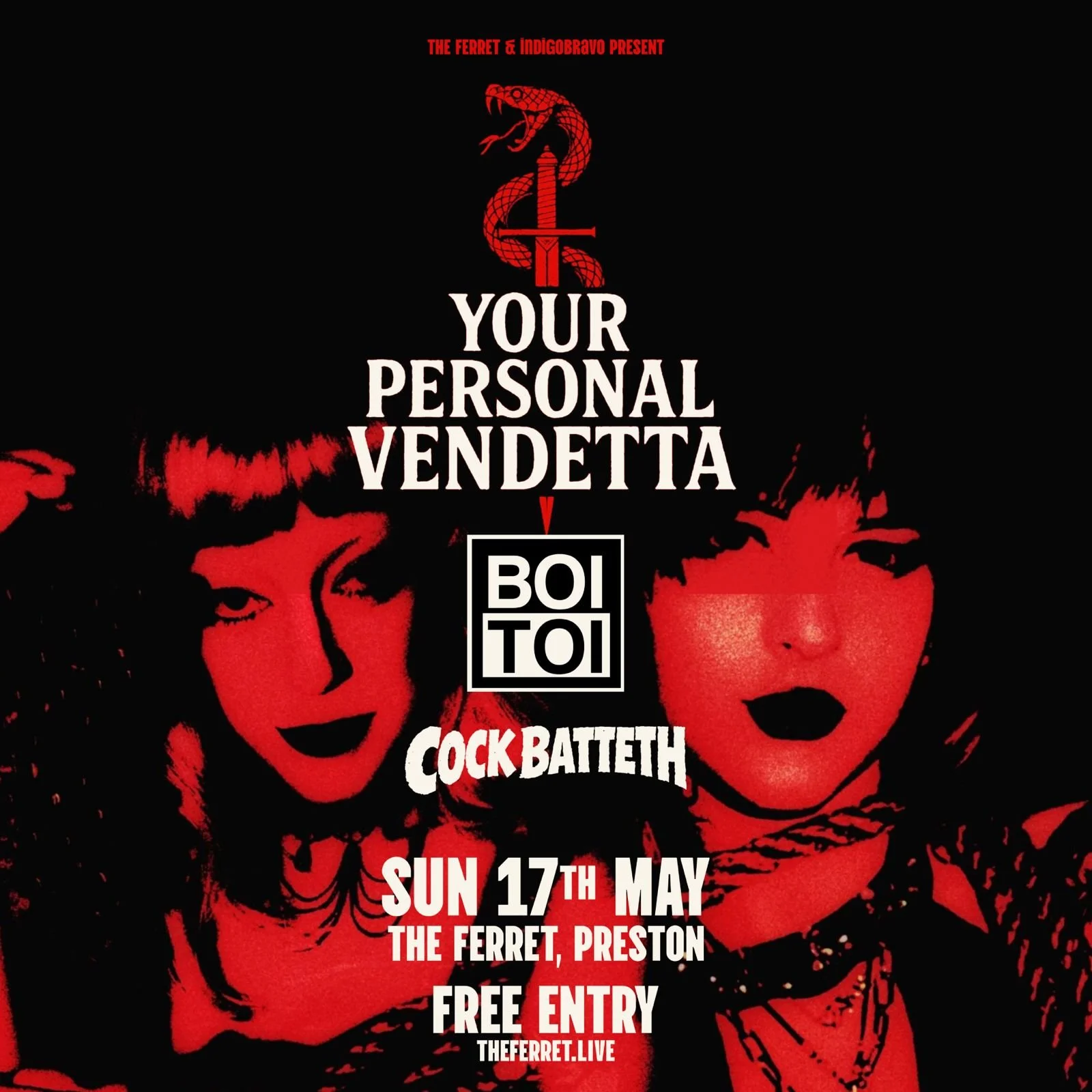Your Personal Vendetta + BOI TOI + Cock Batteth
