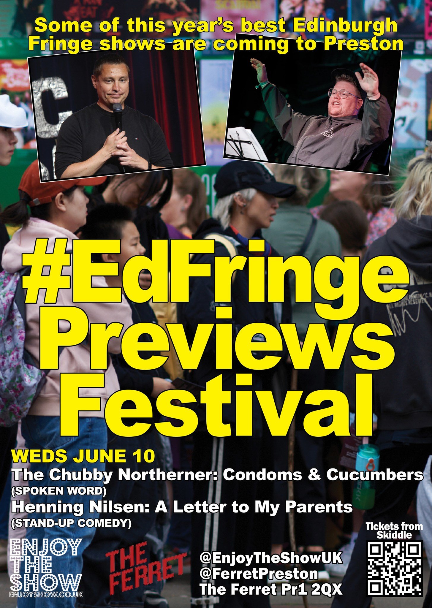 Ed Fringe Previews - The Chubby Northerner / Henning Nilsen