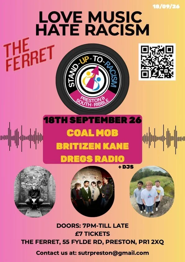 Love Music Hate Racism - Coal Mob, Britizen Kane, Dregs Radio