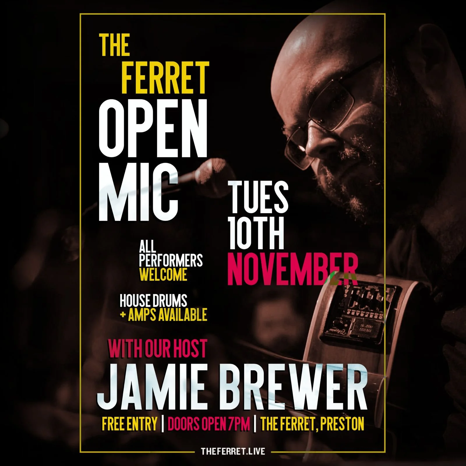 THE FERRET OPEN MIC With Jamie Brewer