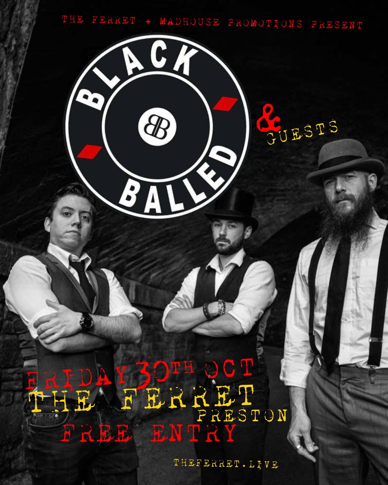 BLACKBALLED + Guests