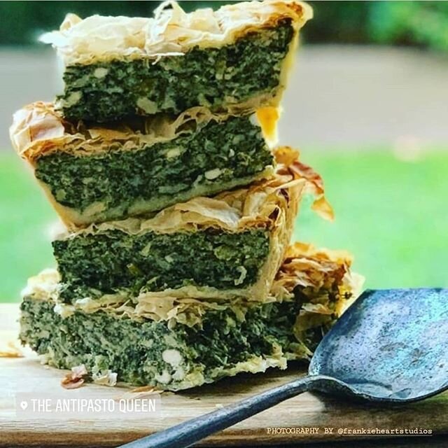 About Yesterday  Home Made Spanakopita by @theantipastoqueen

Combining my mums recipe along with @melpomeni.matthews recipe and using some incredible artisan cheese by @willstudd
I have to say I may have created the best tasting Spanakopita 😍
It ma