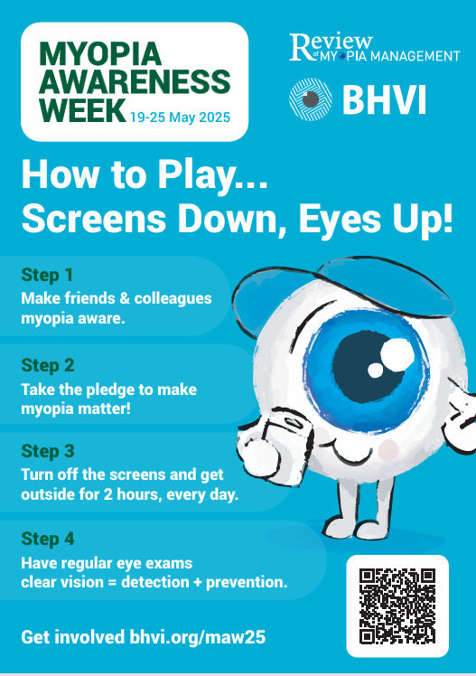 Screens Down, Eyes Up: Myopia Awareness Week 2025 Calls for Action on Eye Health