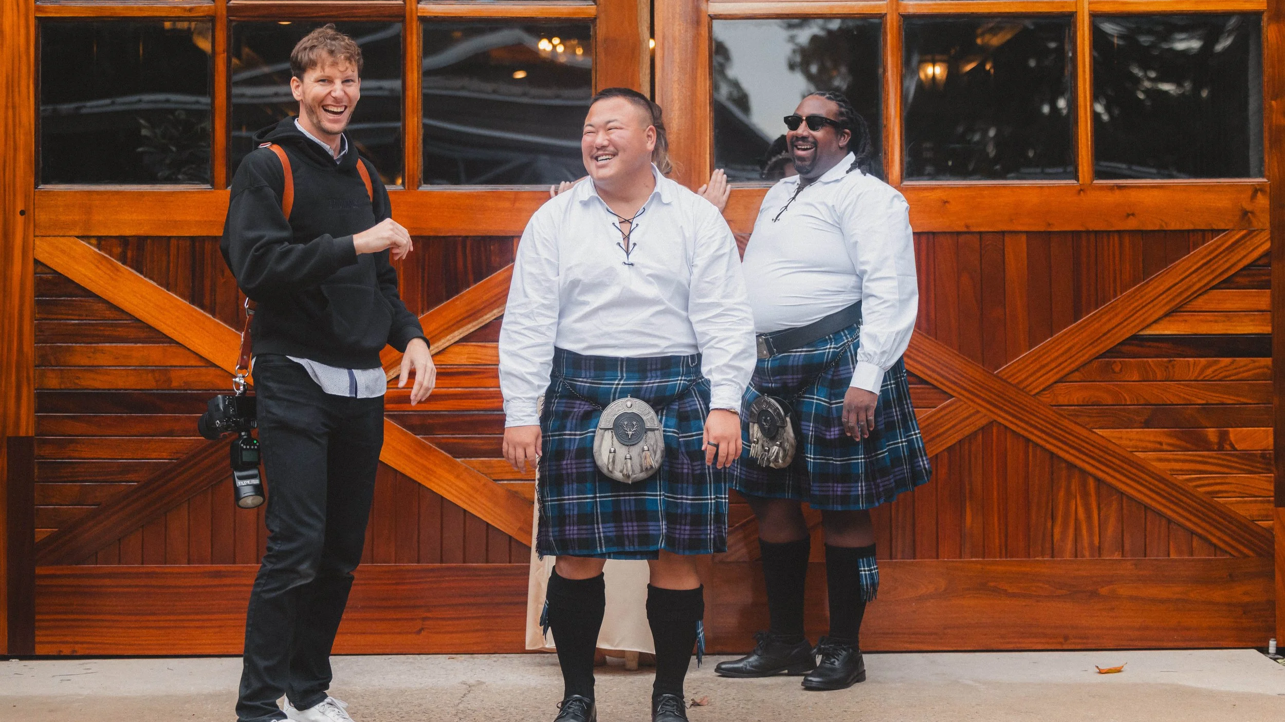Traditional Scottish Wedding Kilts, unique wedding party outfits