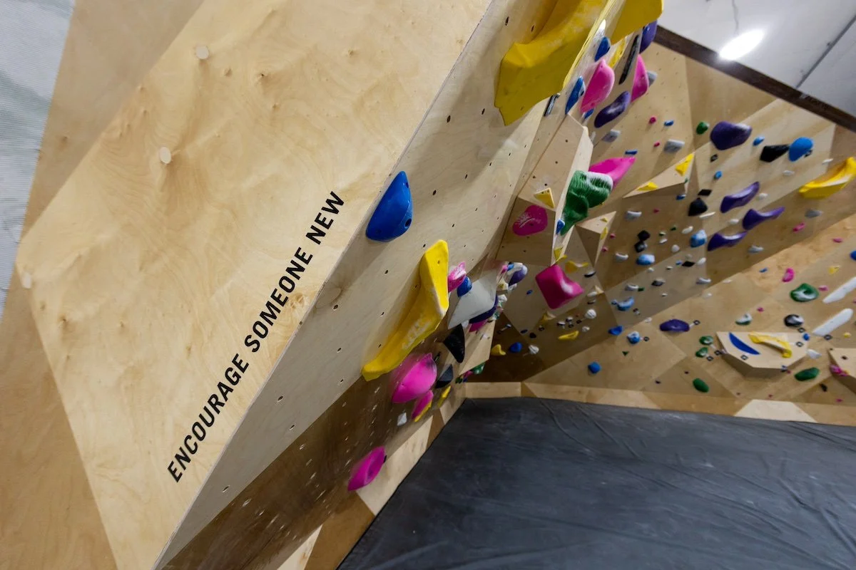 Upstairs Bouldering Walls