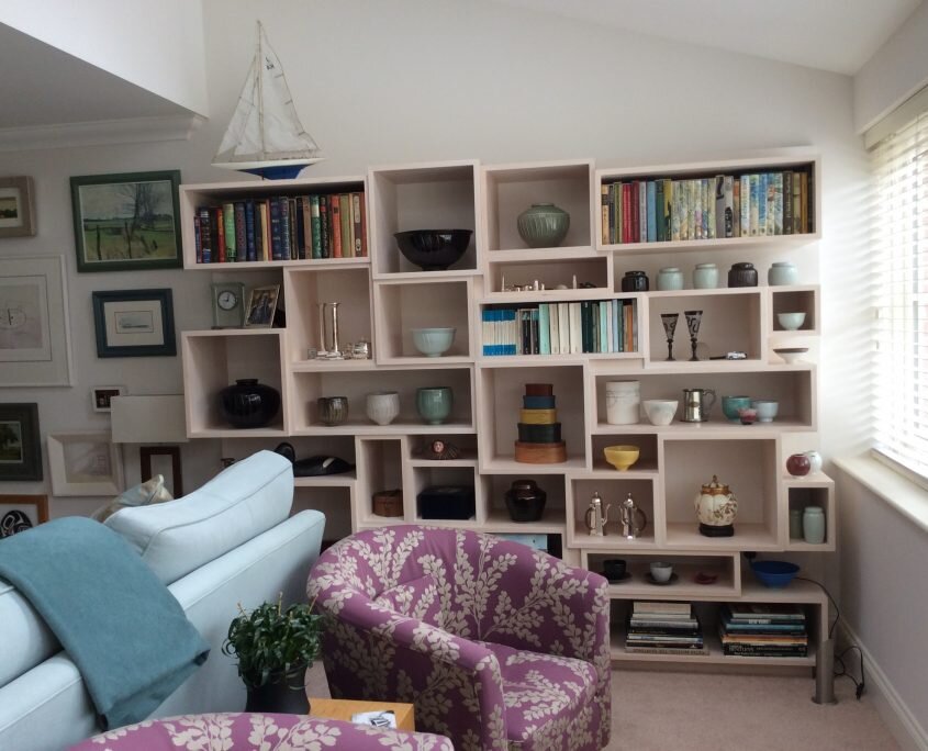 Copy of  Display cabinet/Book case in solid maple