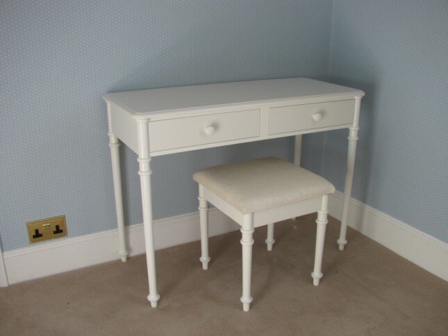Copy of  Painted dressing table and stool