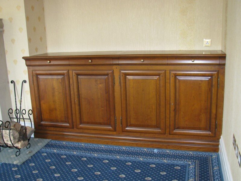 Copy of  Hand made fitted cherry sideboard