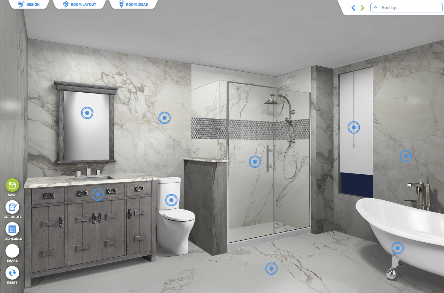 Bathroom Visualizer — LL Countertops