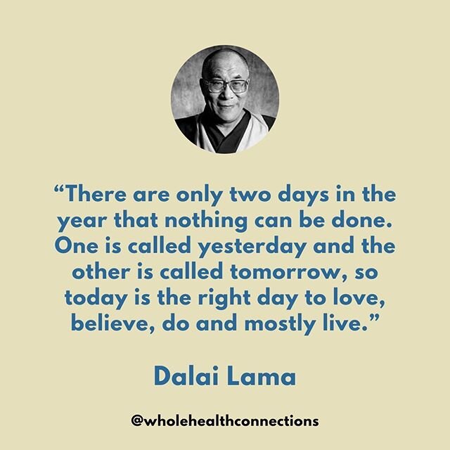 BE HERE NOW.

What can you do today to make yourself and the world better for all living beings?