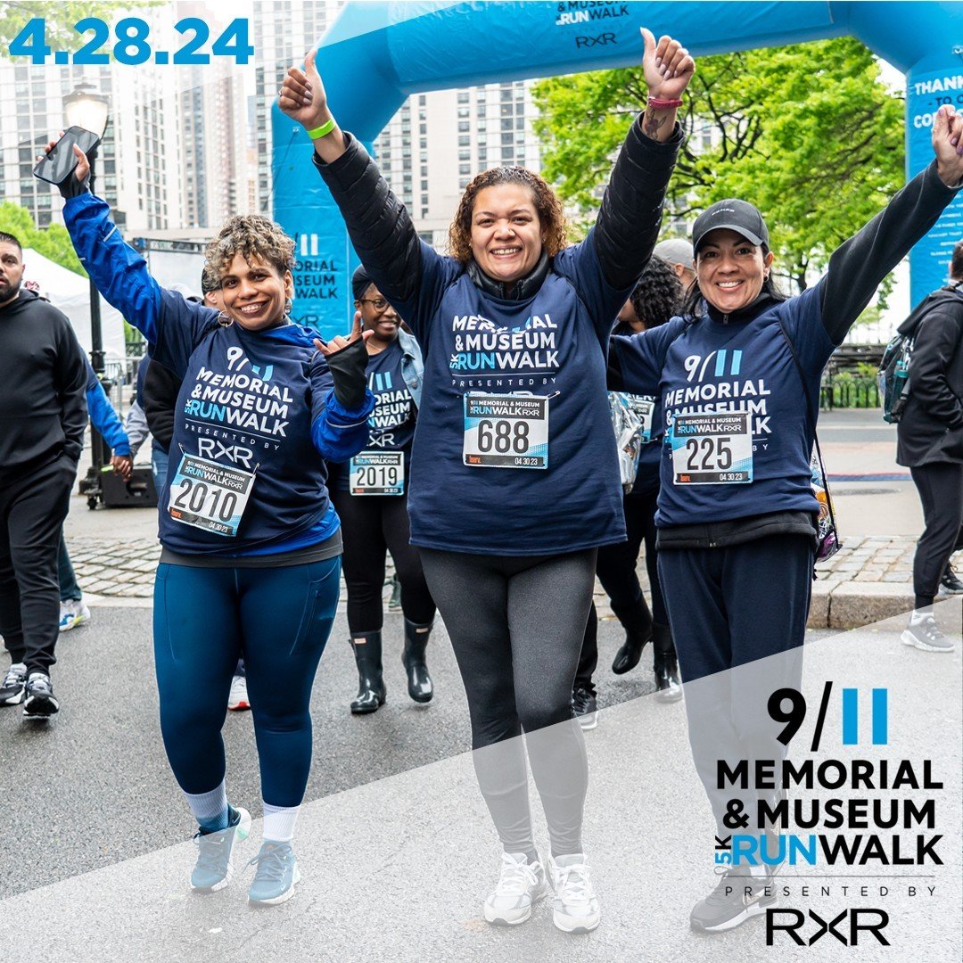 On Sunday, April 28th, join thousands of supporters in an unforgettable day honoring the victims and heroes of 9/11.⁠
⁠
The 12th annual 9/11 Memorial &amp; Museum 5K Run/Walk, presented by @One_RXR, will take place in Lower Manhattan, following the p