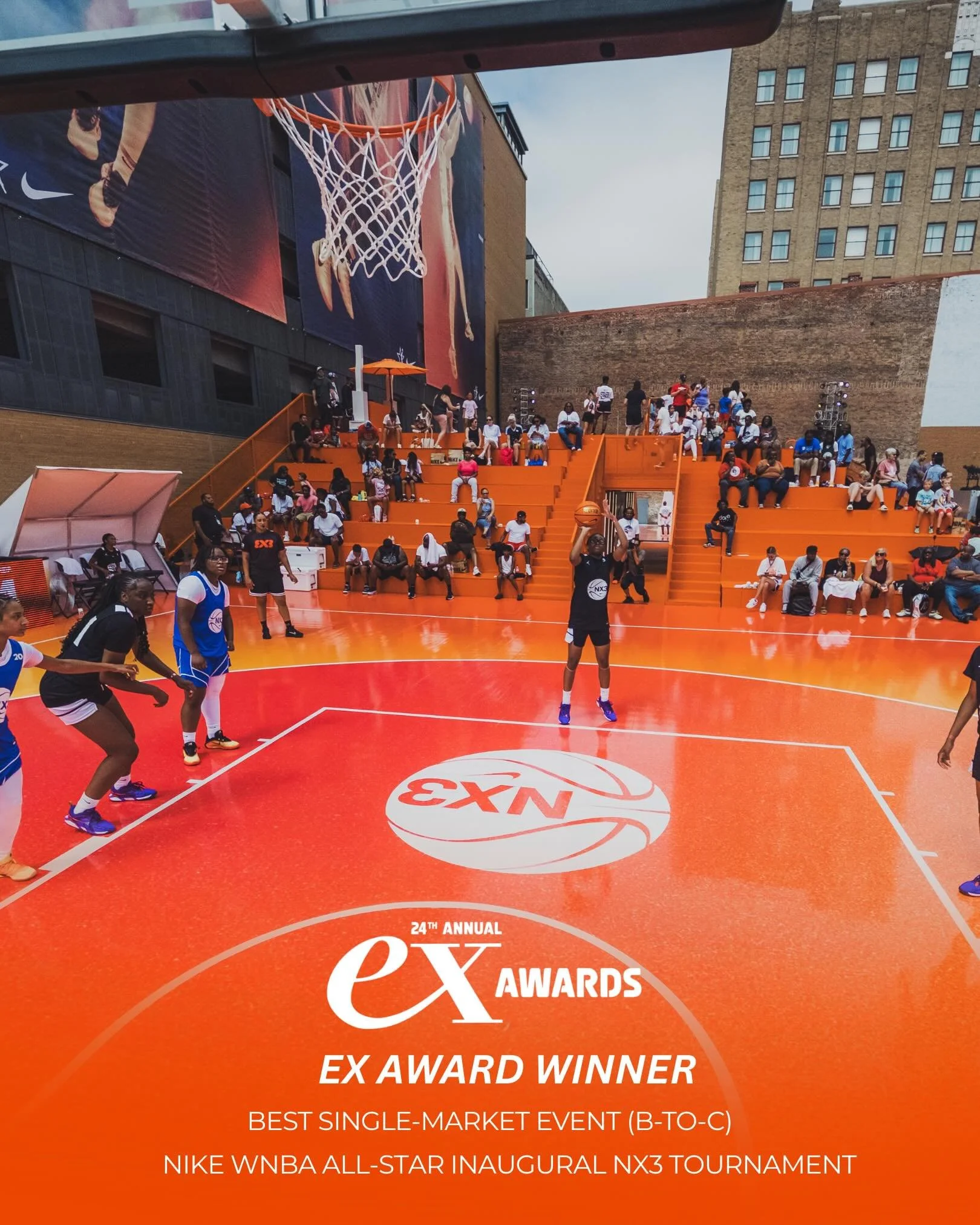 We&rsquo;re incredibly honored to share that IDEKO took home an @eventmarketer ex Award win and a Silver ex Award Finalist recognition for two of our @nike projects 🏀🏆

A huge thank you to Nike for their continued partnership and trust in our team 