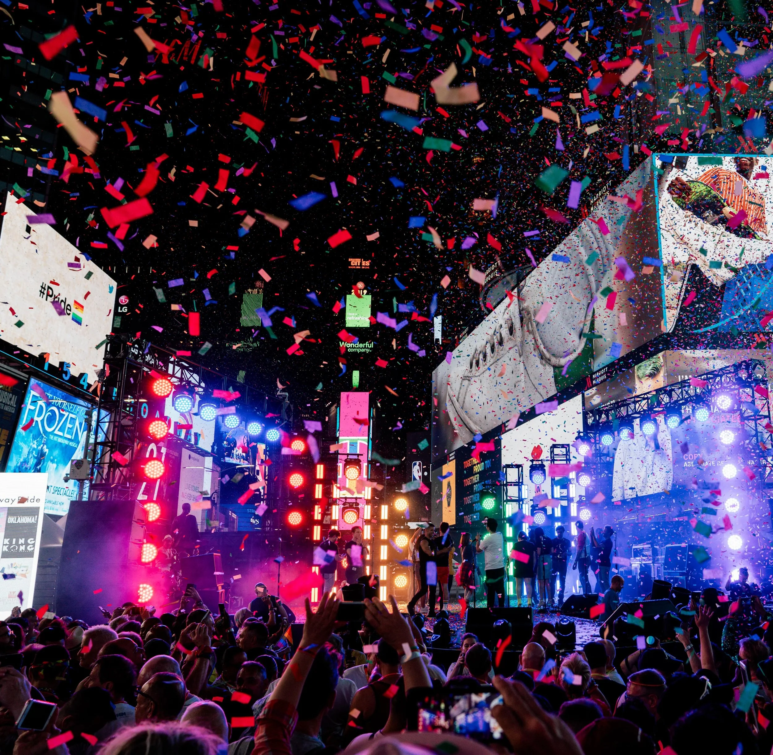 A look back at the World Pride Concert in Times Square ✨

Our team produced this epic celebration in the heart of Manhattan, creating a colorful backdrop for an unforgettable night of music, community, and pride in the heart of NYC. 🎶🎉 

#IDEKOProd