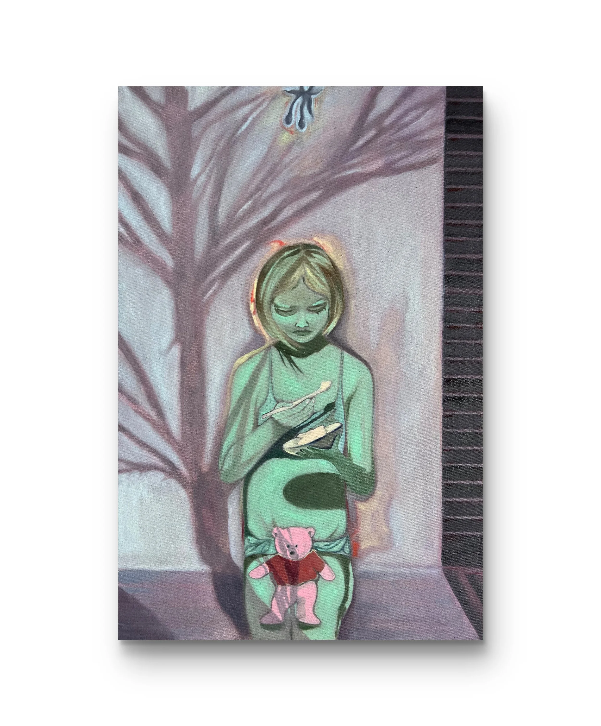  Розовое Облако (Pink Cloud), 2025  45cm x 70cm  Oil on canvas&nbsp; 