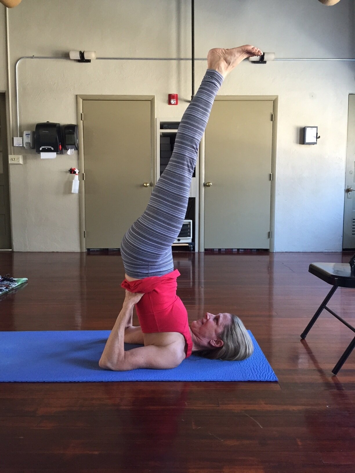acro yoga shoulderstand - Headstands and Heels