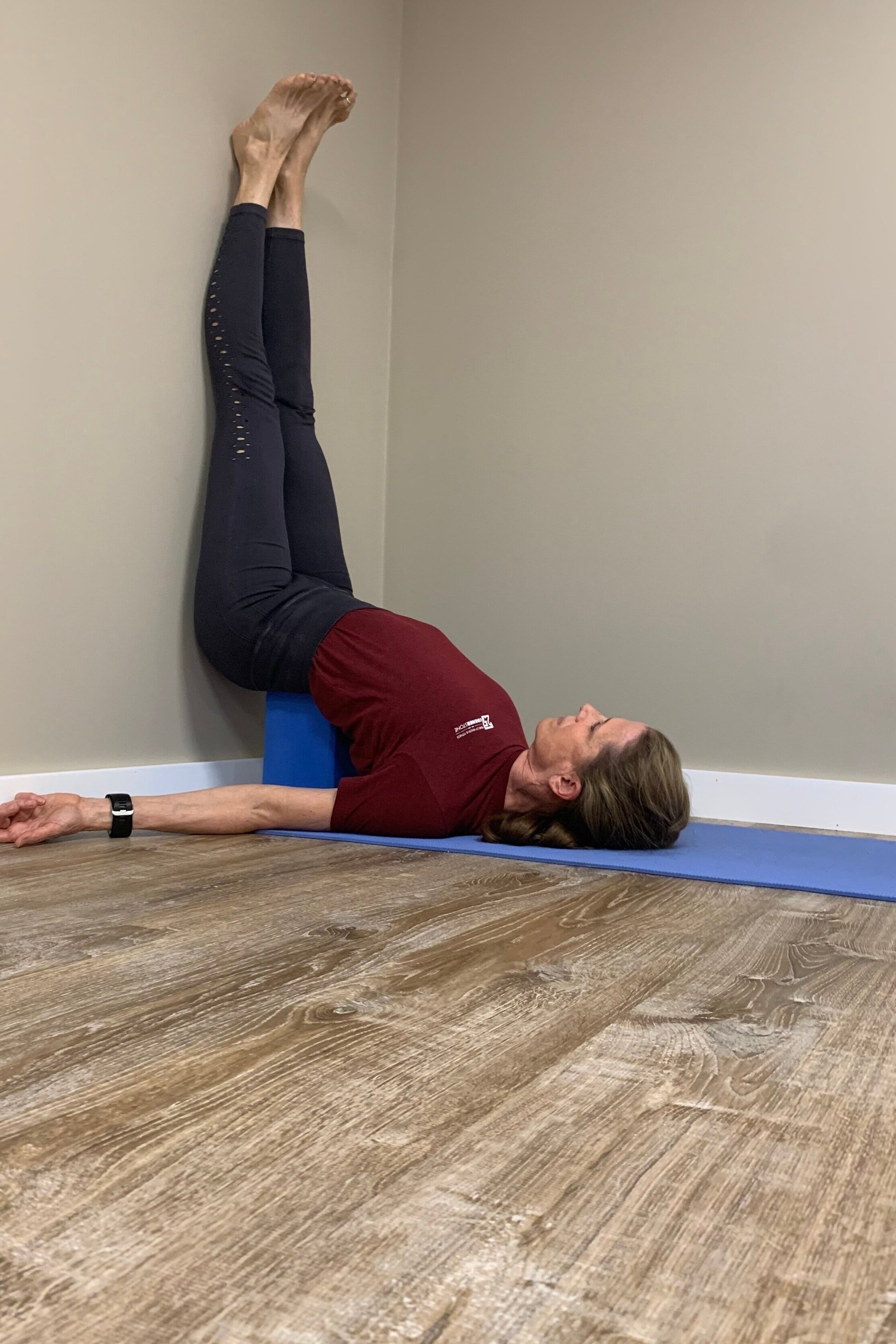 Healthline - Ready to rack up some health benefits in a simple *and*  relaxing way? 🙋🏻‍♀️ Legs-Up-the-Wall Pose is a restorative yoga posture  that helps melt away stress, anxiety, and tension, among