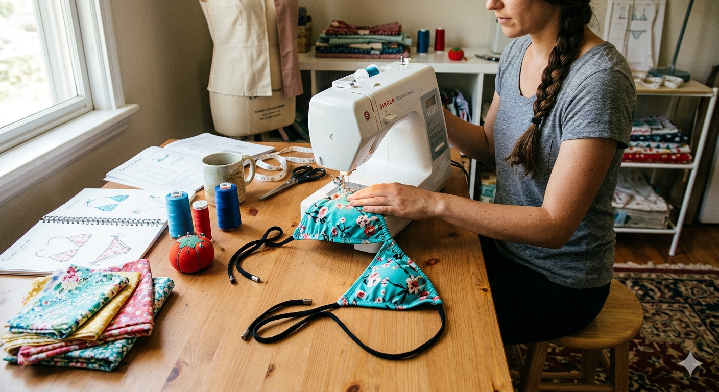 Sew N Swim - String Bikini Series (Top)
