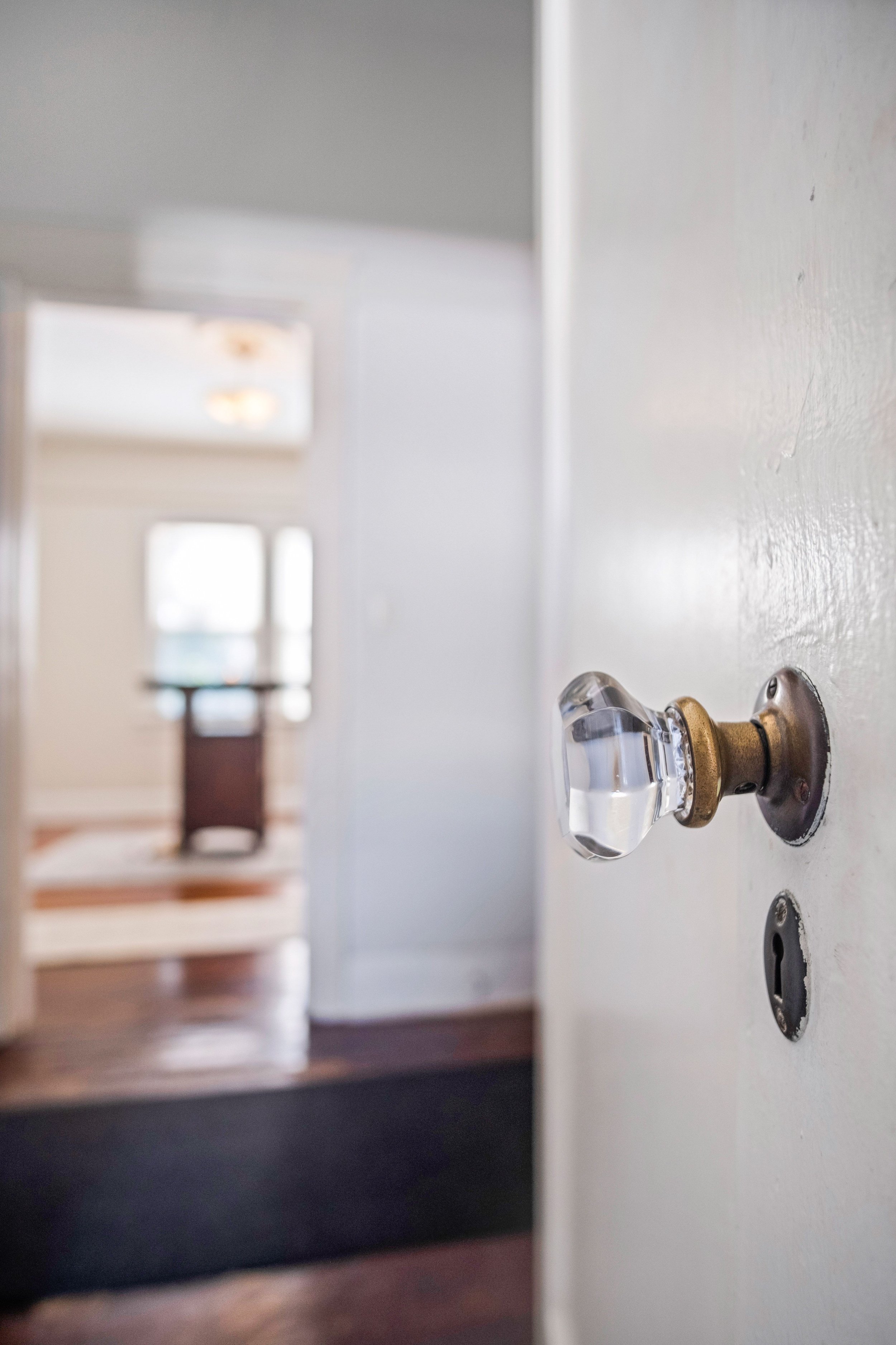 Glass Doorknobs