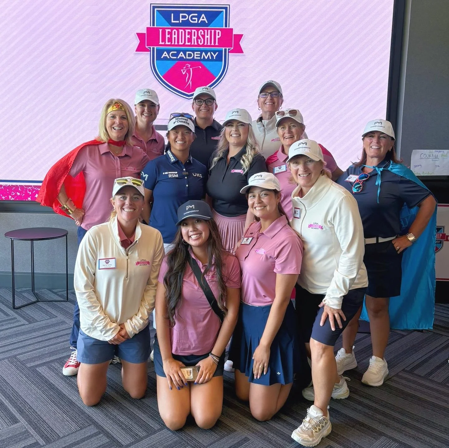 ⭐️ ALL STAR DREAM TEAM ⭐️ feeling incredibly honored to be selected to teach along side these inspiring women in this spectacular @fmglobal @lpgaleadershipacademy ♡ To be a part of a program that empowers young women through golf and giving them a hy