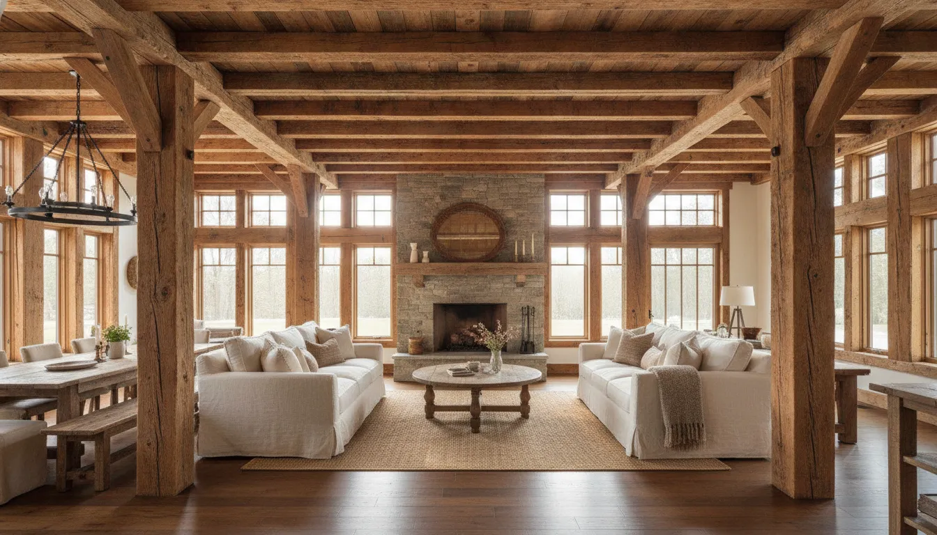 Reclaimed Wood Beams Hudson Valley Sourcing and Design Guide