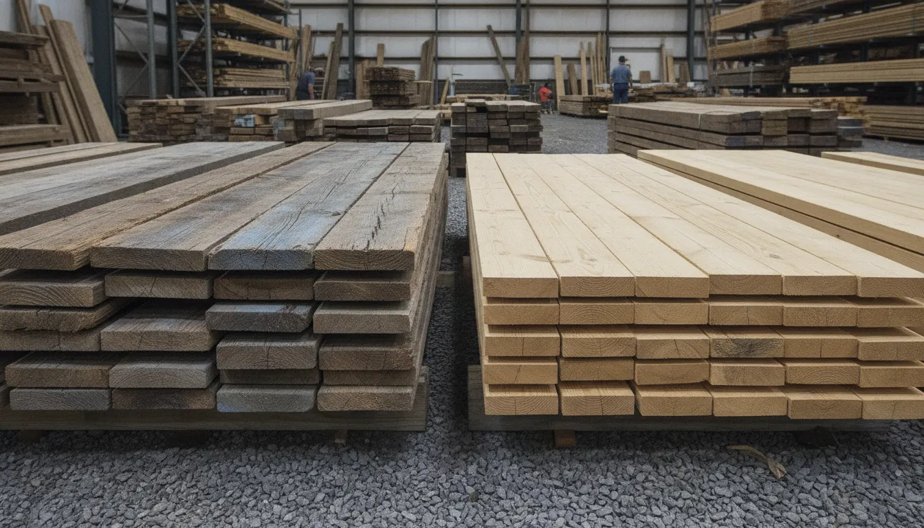 Is Reclaimed Wood More Sustainable Than New Lumber?