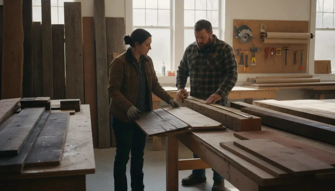 Reclaimed Wood Green Building Sustainability Goals Guide