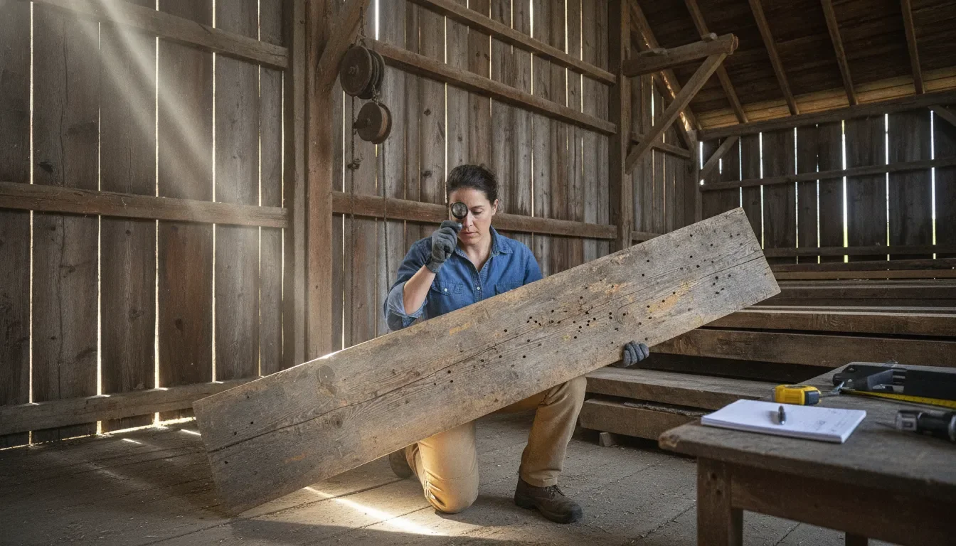 Reclaimed Wood Salvage Consultation Agricultural Structures