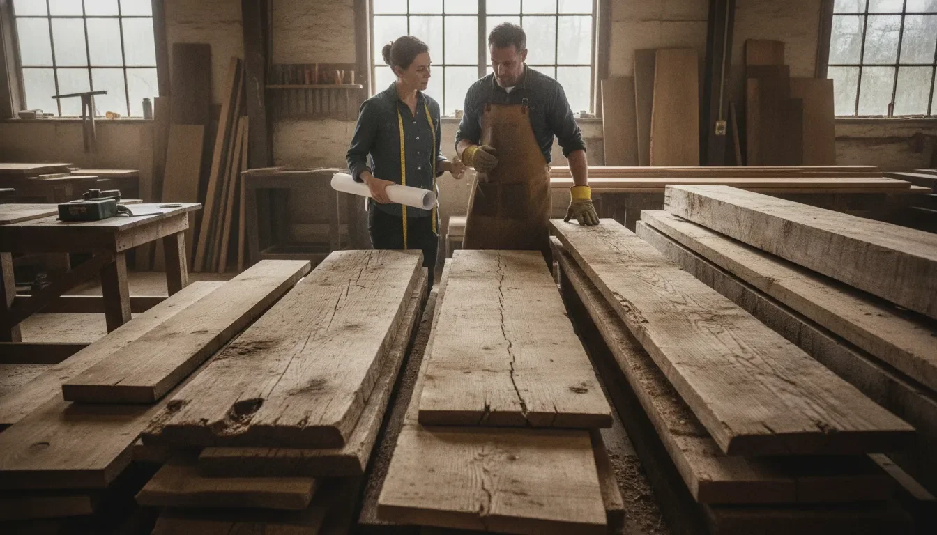 Reclaimed Wood Supplier Massachusetts: Project Guide